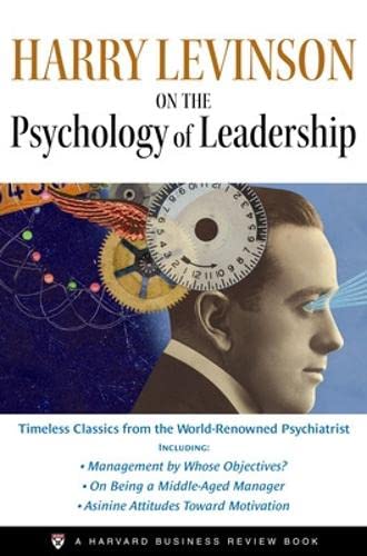 Imagen de archivo de Harry Levinson on the Psychology of Leadership (Harvard Business Review Facebook) a la venta por Decluttr