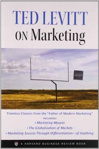 Stock image for Ted Levitt on Marketing for sale by Better World Books: West