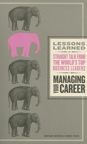 Beispielbild fr Managing Your Career (Lessons Learned) zum Verkauf von Wonder Book