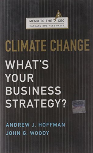Imagen de archivo de Climate Change: What's Your Business Strategy? (Memo to the CEO) a la venta por Wonder Book