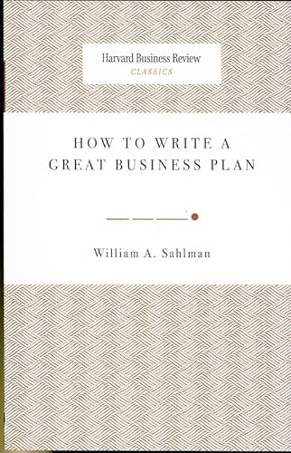 Imagen de archivo de How to Write a Great Business Plan (Harvard Business Review Classics) a la venta por Wonder Book