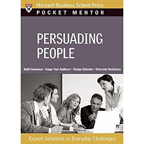 Stock image for Persuading People (Pocket Mentor) for sale by BookHolders