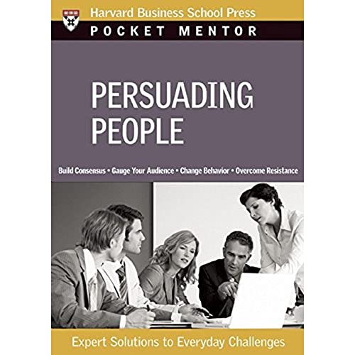9781422122730: Persuading People (Pocket Mentor)