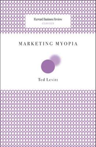 Imagen de archivo de Marketing Myopia a la venta por ThriftBooks-Atlanta