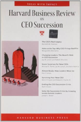 9781422128695: Harvard Business Review on CEO Succession (Harvard Business Review Paperback Series)
