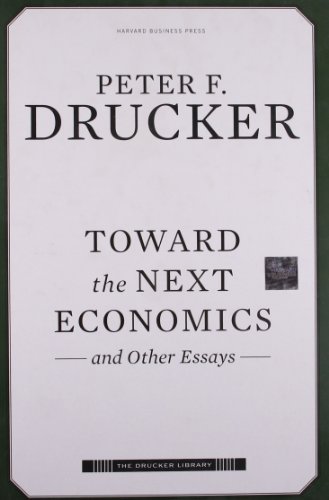 Stock image for Toward the Next Economics: And Other Essays for sale by ThriftBooks-Atlanta
