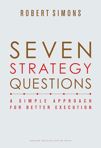 9781422133323: Seven Strategy Questions: A Simple Approach for Better Execution