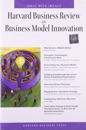 Stock image for Harvard Business Review on Business Model Innovation for sale by Better World Books: West