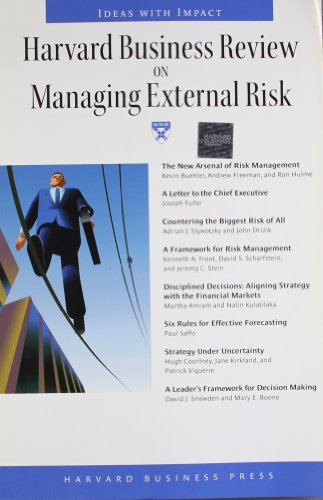 Beispielbild fr Harvard Business Review on Managing External Risk zum Verkauf von Anybook.com