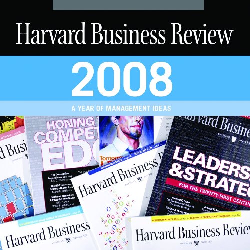 Harvard Business Review 2008: A Year of Management (9781422155684) by Harvard Business Review