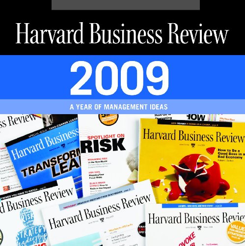 Harvard Business Review 2009: A Year of Management (9781422155691) by Harvard Business Review