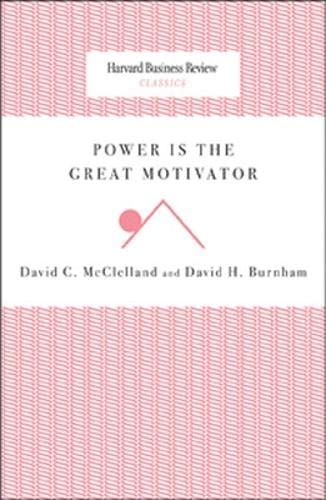 Imagen de archivo de Power Is the Great Motivator a la venta por ThriftBooks-Dallas