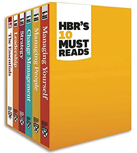 Beispielbild fr HBR's 10 Must Reads Boxed Set (6 Books) (HBR's 10 Must Reads) zum Verkauf von HPB-Red