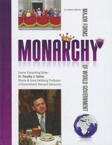 Imagen de archivo de Monarchy a la venta por Better World Books