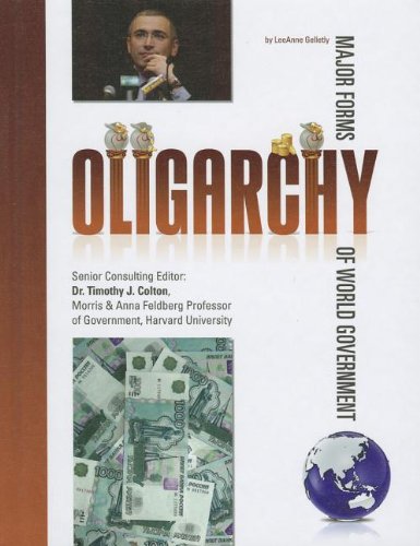 Stock image for Oligarchy for sale by Better World Books