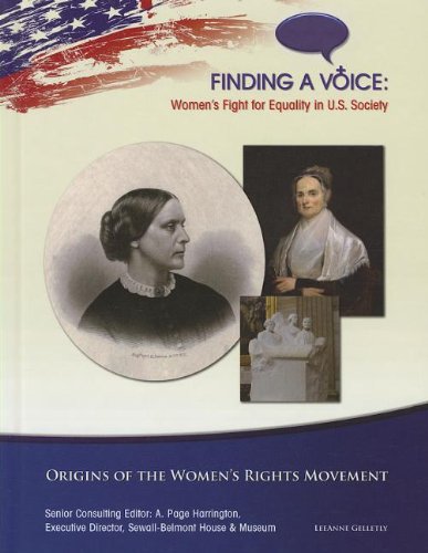 Imagen de archivo de Origins of the Women's Rights Movement a la venta por Better World Books