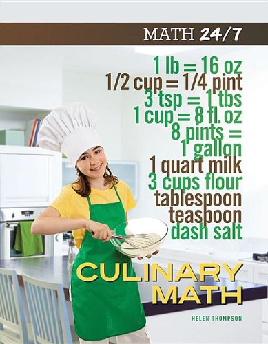 Imagen de archivo de Culinary Math a la venta por Better World Books
