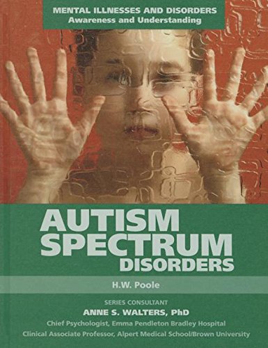 Imagen de archivo de Autism Spectrum Disorders a la venta por Better World Books