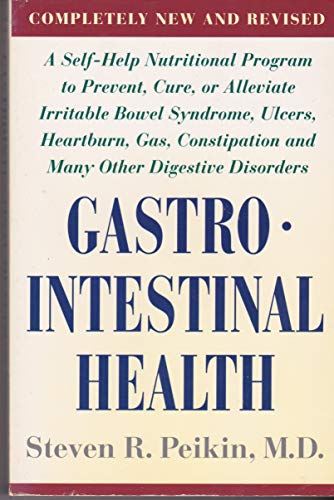 Beispielbild fr Gastrointestinal Health: A Self-Help Nutritional Program to Preve zum Verkauf von Hawking Books