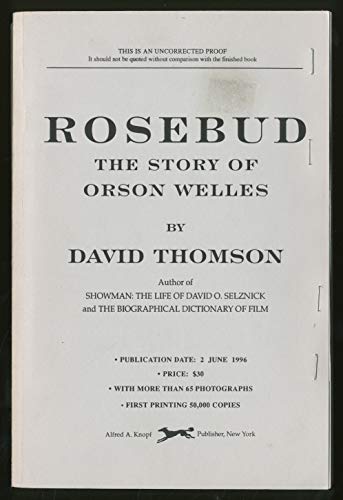 9781422357132: Rosebud: The Story of Orson Welles