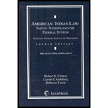 American Indian Law - 2006 Supplement ONLY (9781422405666) by Robert N. Clinton