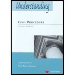 Beispielbild fr Understanding Civil Procedure zum Verkauf von Better World Books