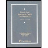 Imagen de archivo de Elder Law: Readings, Cases, and Materials a la venta por Tiber Books