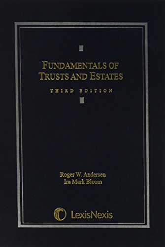 Beispielbild fr Fundamentals of Trusts and Estates zum Verkauf von Better World Books