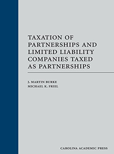 Imagen de archivo de Taxation of Partnerships and Limited Liability Companies Taxed as Partnerships a la venta por Krak Dogz Distributions LLC