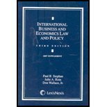 International Business and Economics Law 2007 Supplement (9781422418031) by Paul B. Stephan III; Julie A. Roin; Don Wallace Jr.