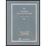 Imagen de archivo de Evidence Law and Practice Third Edition a la venta por OUT-OF-THE-WAY BOOKS