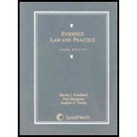 Stock image for Evidence Law and Practice Third Edition for sale by OUT-OF-THE-WAY BOOKS