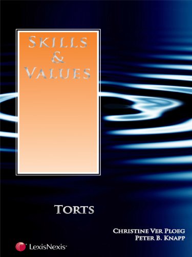 Beispielbild fr Skills & Values: Torts zum Verkauf von SecondSale
