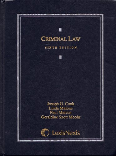 Beispielbild fr Criminal Law zum Verkauf von BooksRun