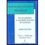 Stock image for Interactive Citation Workbook for Bluebook for sale by HPB-Red