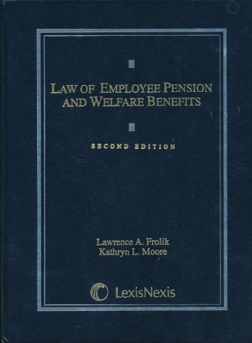 Beispielbild fr Law of Employee Pension and Welfare Benefits zum Verkauf von Tiber Books