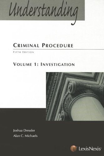 Beispielbild fr Understanding Criminal Procedure: Volume One, Investigation zum Verkauf von Books of the Smoky Mountains