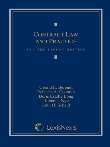 Imagen de archivo de Contract Law and Practice a la venta por Better World Books