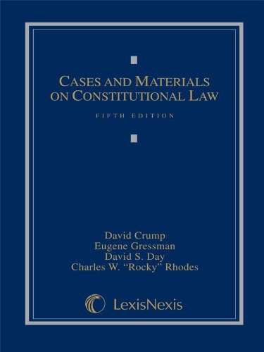9781422470152: Title: Cases and Materials on Constitutional Law