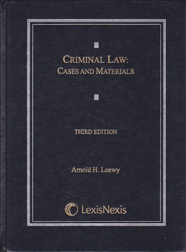 Beispielbild fr Criminal Law: Cases and Materials zum Verkauf von BooksRun