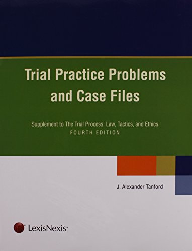 9781422475539: Trial Practice Problems and Case Files