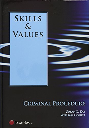 Stock image for Criminal Procedure (Skills & Values) for sale by Save With Sam