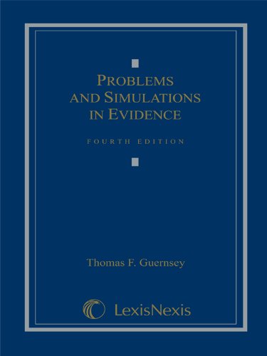 Stock image for Problems and Simulations in Evidence for sale by BooksRun