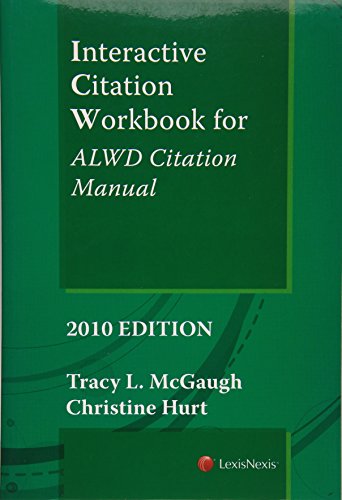 Stock image for Interactive Citation Wkbk for Alwd Cit Man (2010 Ed) for sale by SecondSale