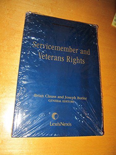 Beispielbild fr Servicemember and Veterans Rights zum Verkauf von ThriftBooks-Dallas