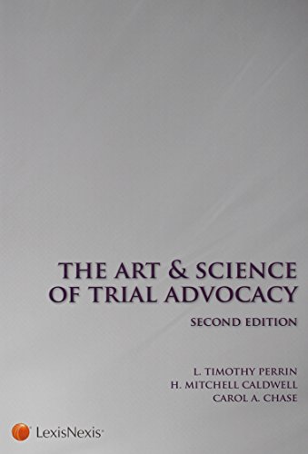 Beispielbild fr The Art and Science of Trial Advocacy zum Verkauf von BooksRun