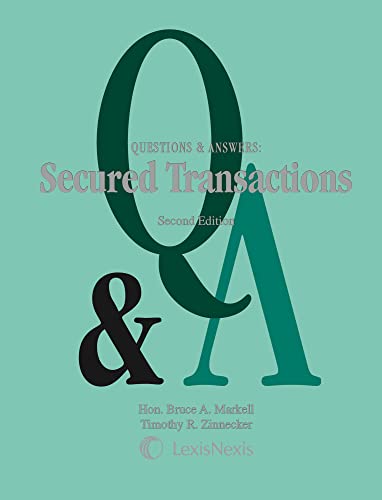 Beispielbild fr Questions Answers: Secured Transactions zum Verkauf von Goodwill Books