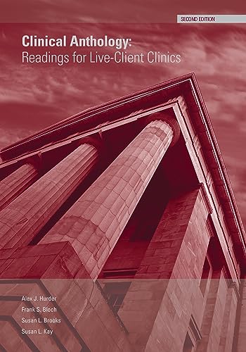 Beispielbild fr Clinical Anthology: Readings for Live-Client Clinics zum Verkauf von Ergodebooks