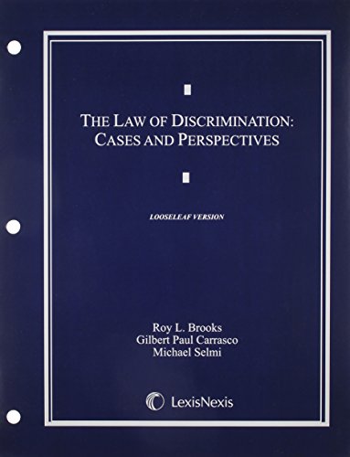 9781422485354: The Law of Discrimination: Cases and Perspectives