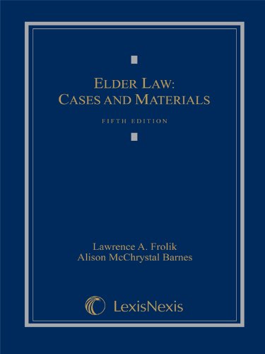 9781422490389: Elder Law: Cases and Materials